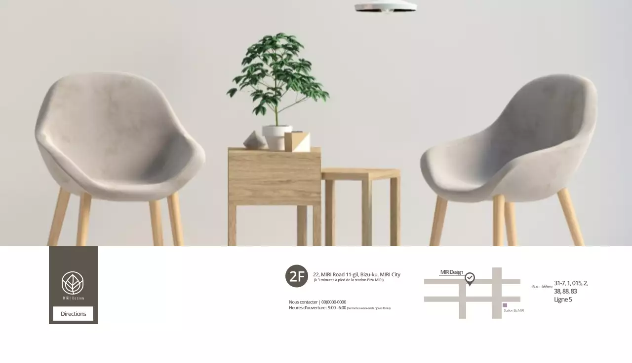 Calendrier intérieur minimaliste beige