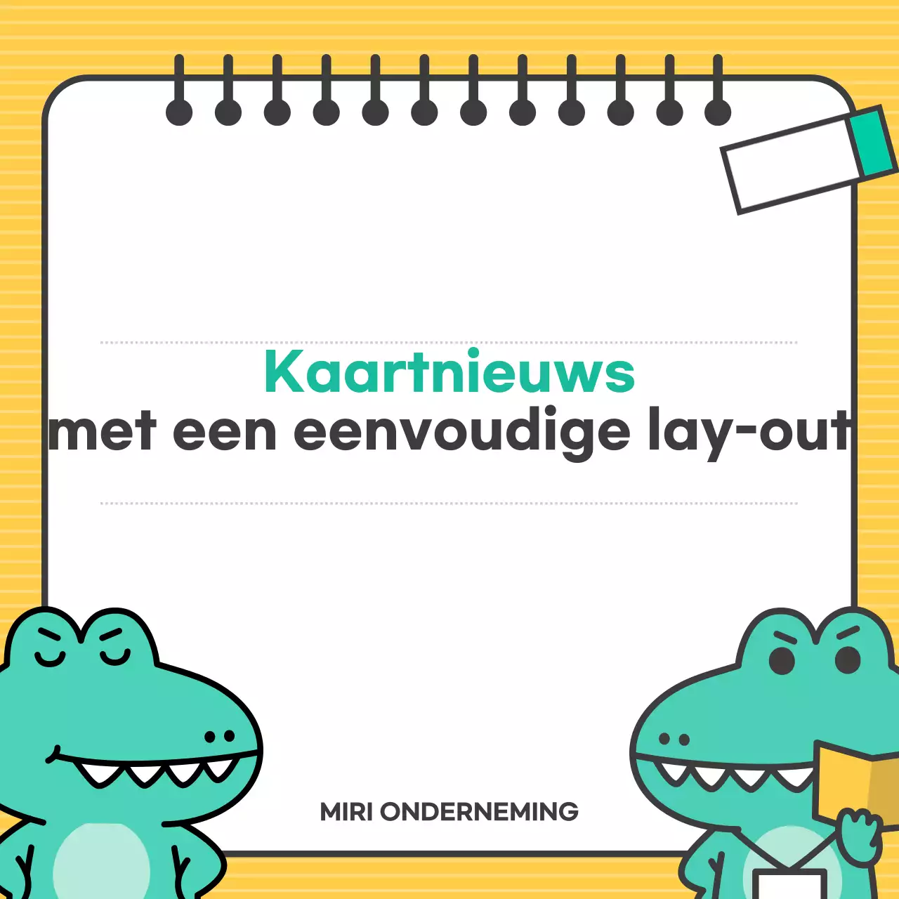 Eenvoudig geel ontwerp uitgelegd