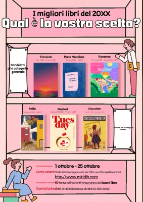 Evento libro rosa coccoloso