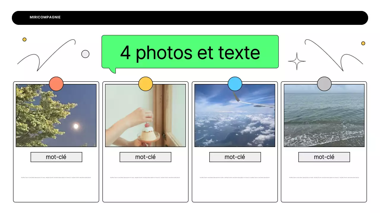 Un plan d'affaires simple en blanc