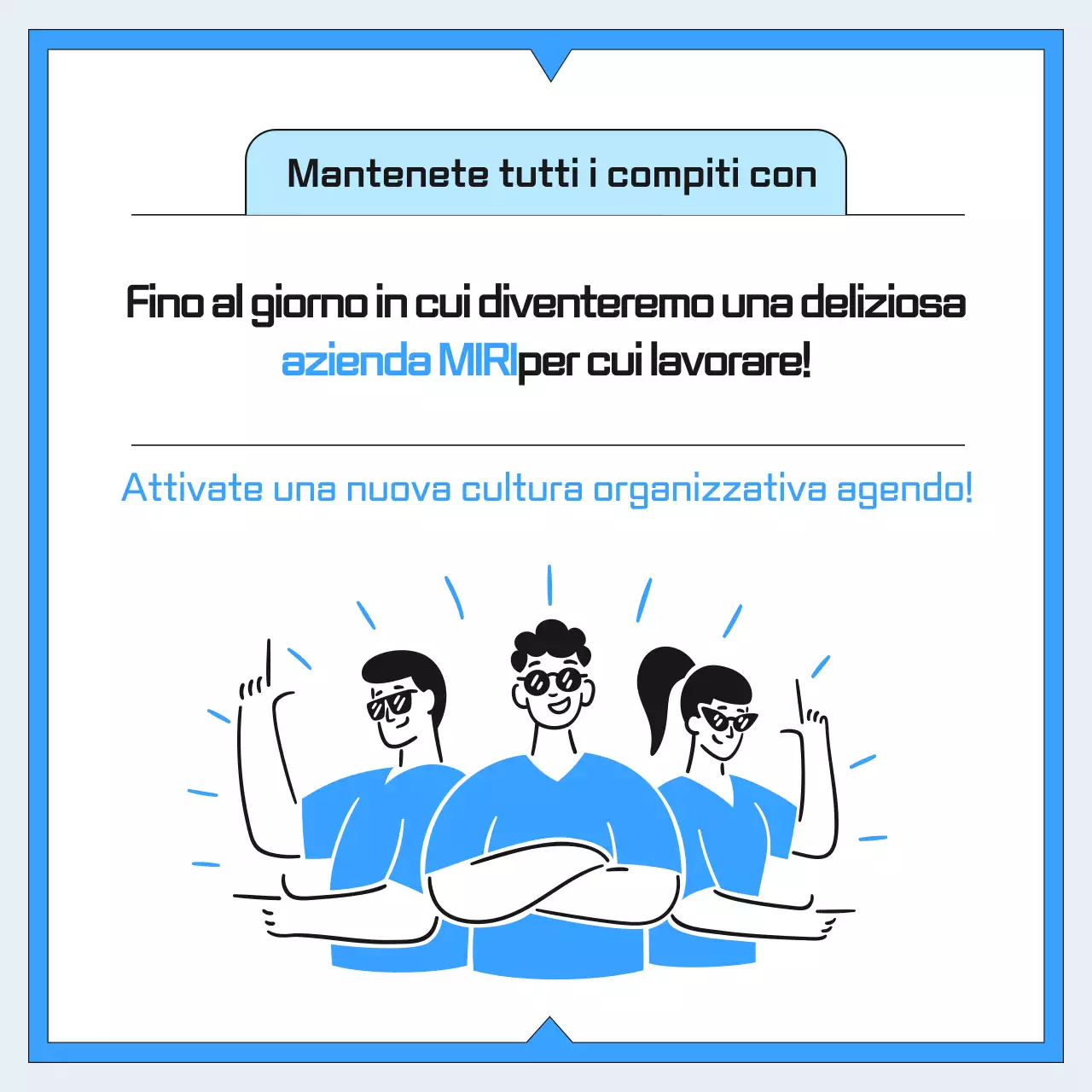 Guida blu alla cultura del luogo di lavoro moderno