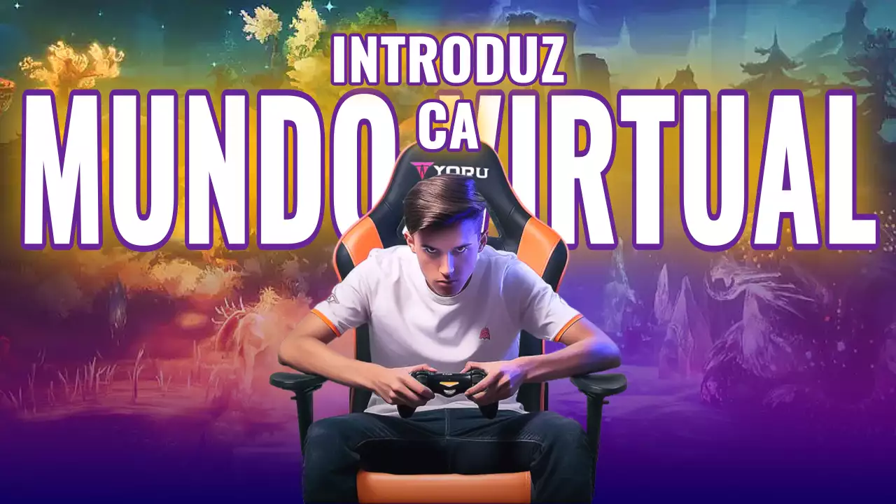 Anuncio Futurista Espacial Azul