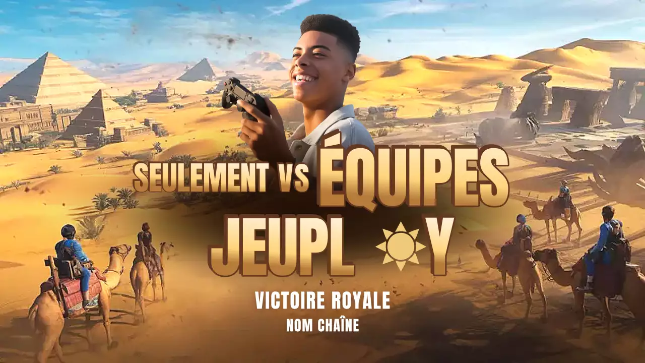 Publicité pour les jeux modernes bleus