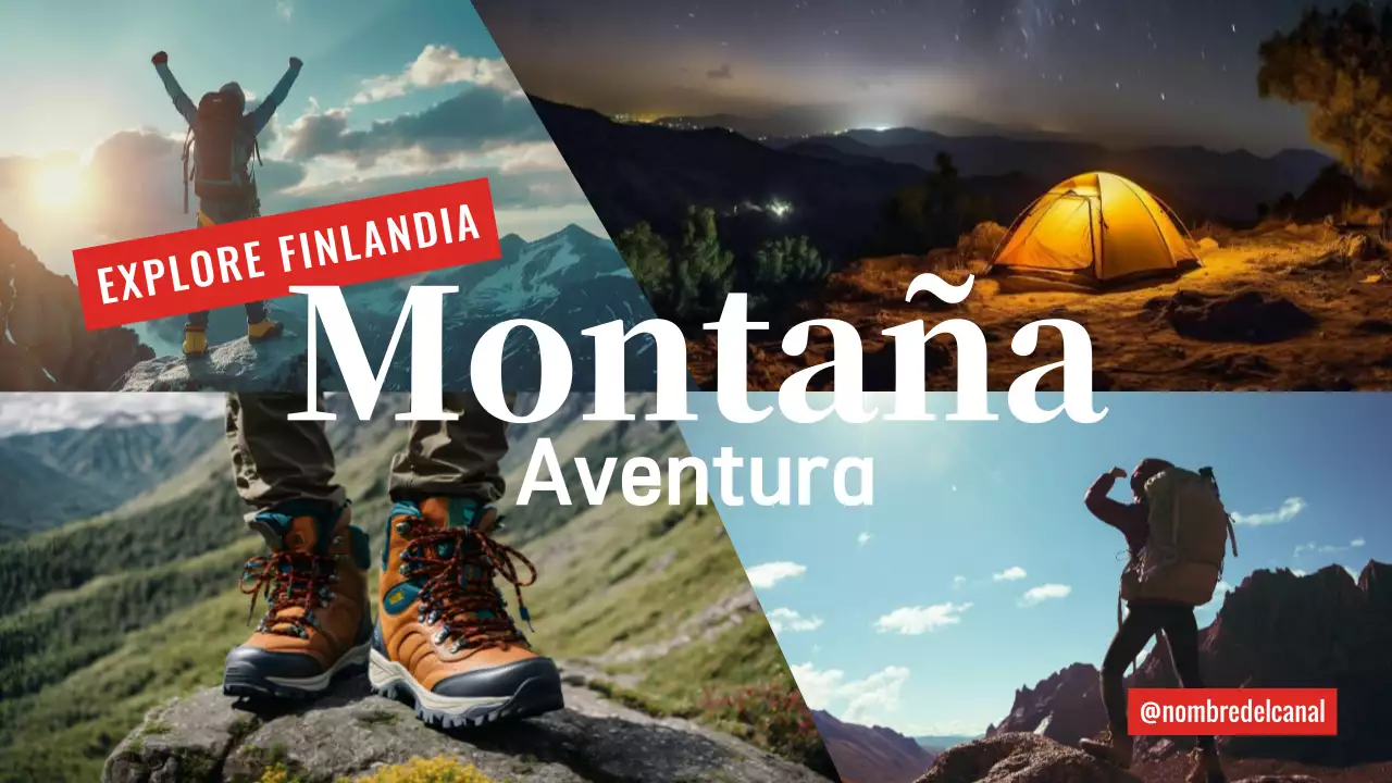 verde azul aventura viajes vlog estilo moderno