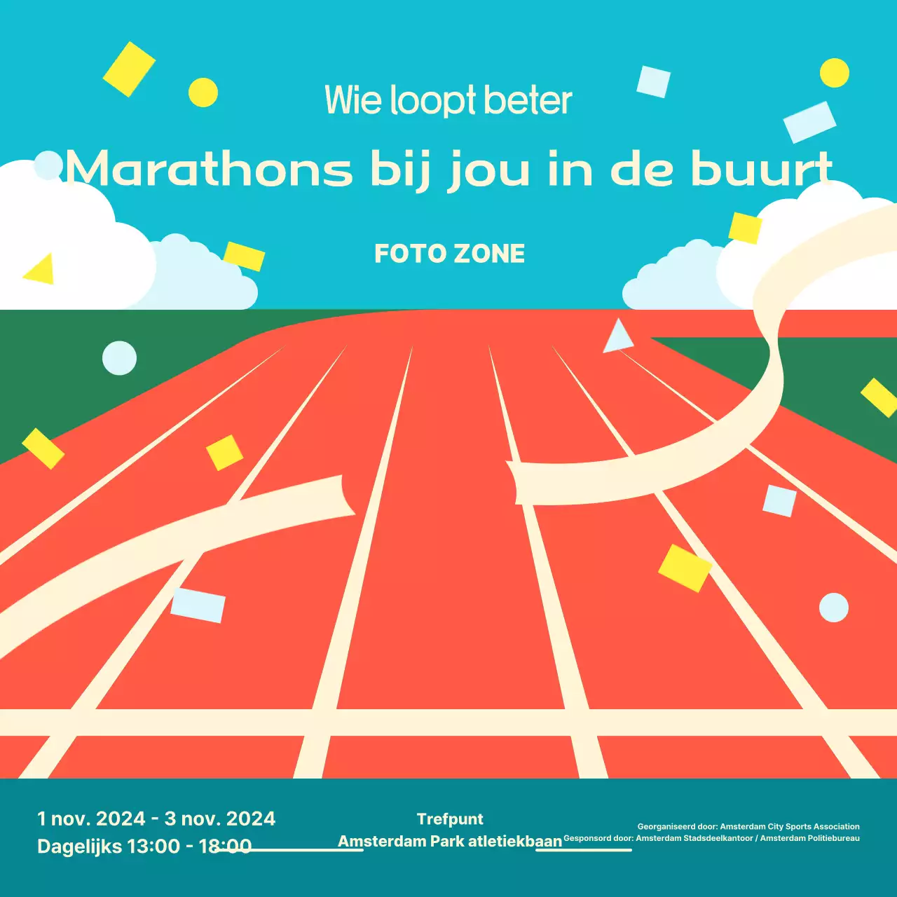 Rood Keurig Marathon Evenement