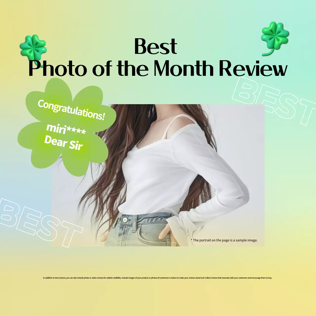 Pastel Modern Reviews Promoção Instagram Carrossel