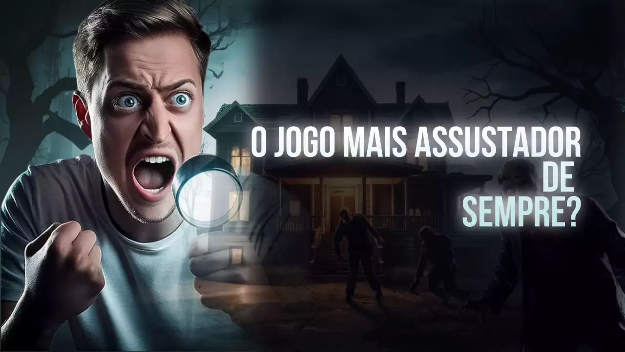 Anúncio do jogo Grey Horror