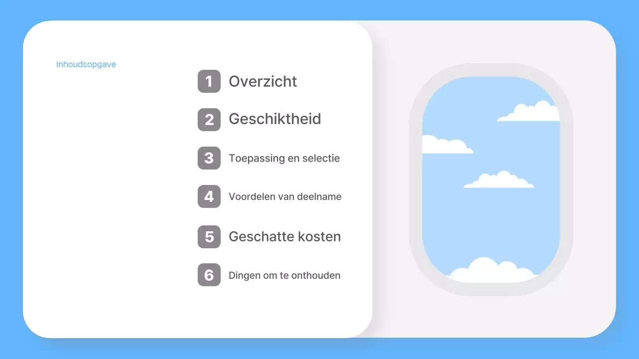 Over het Sky Blue eenvoudige stageprogramma