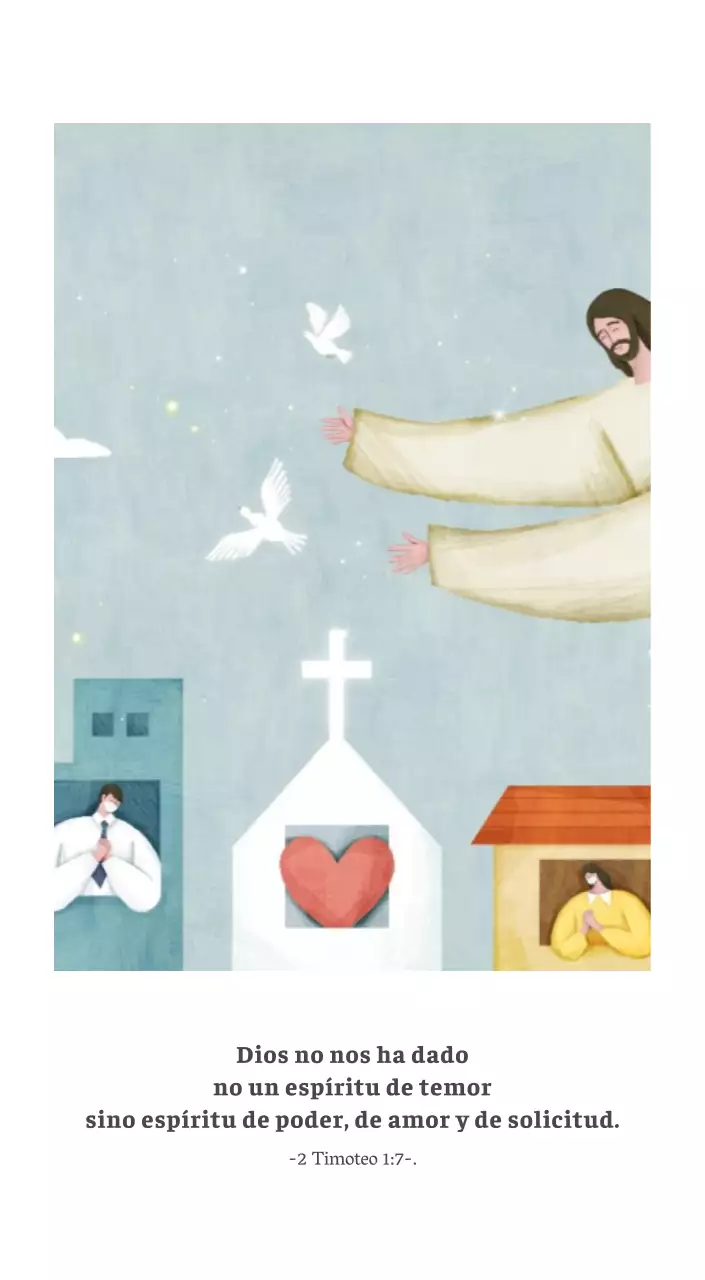 Pastel limpio ilustración iglesia