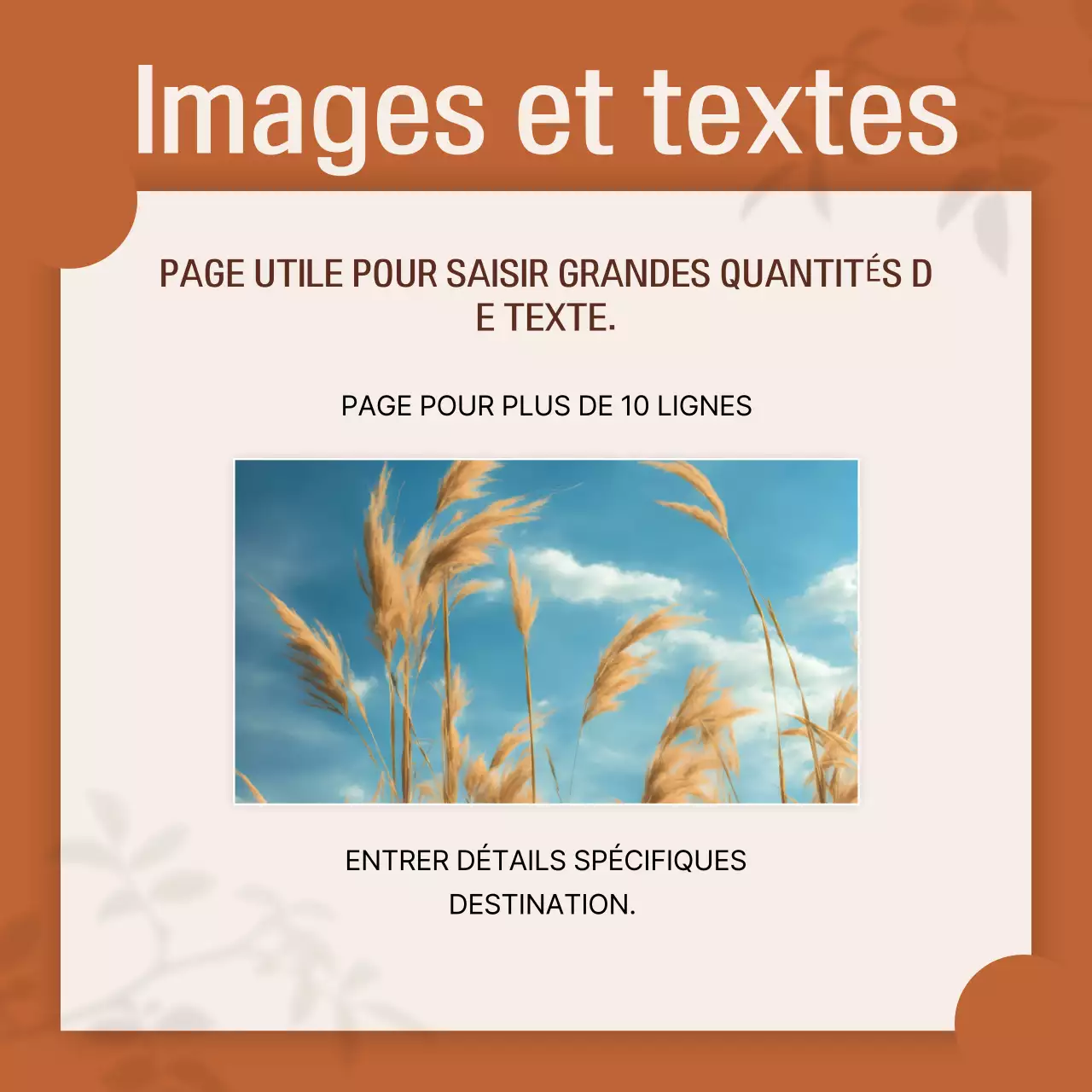 Documentation sur la conception simple d'Orange