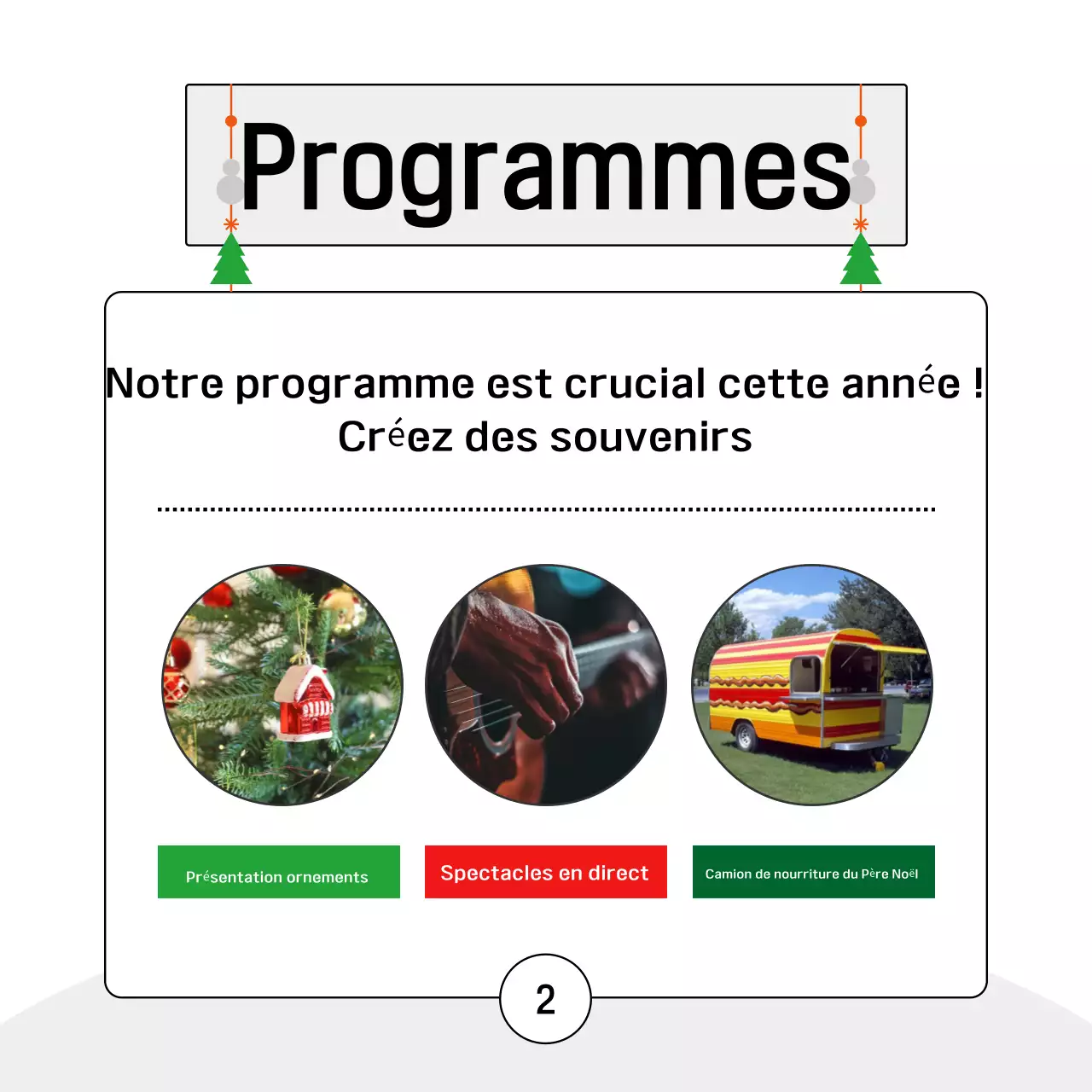 Célébration de Noël simple et écologique