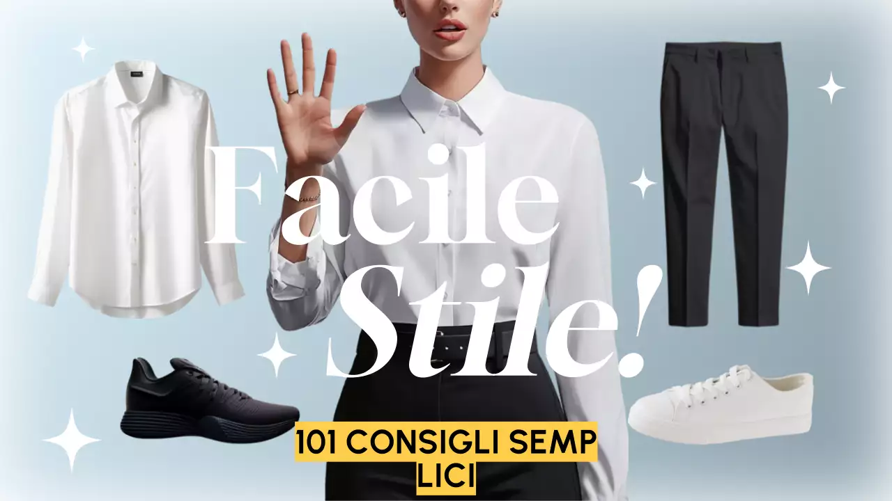 Bianco Guida alla moda semplice