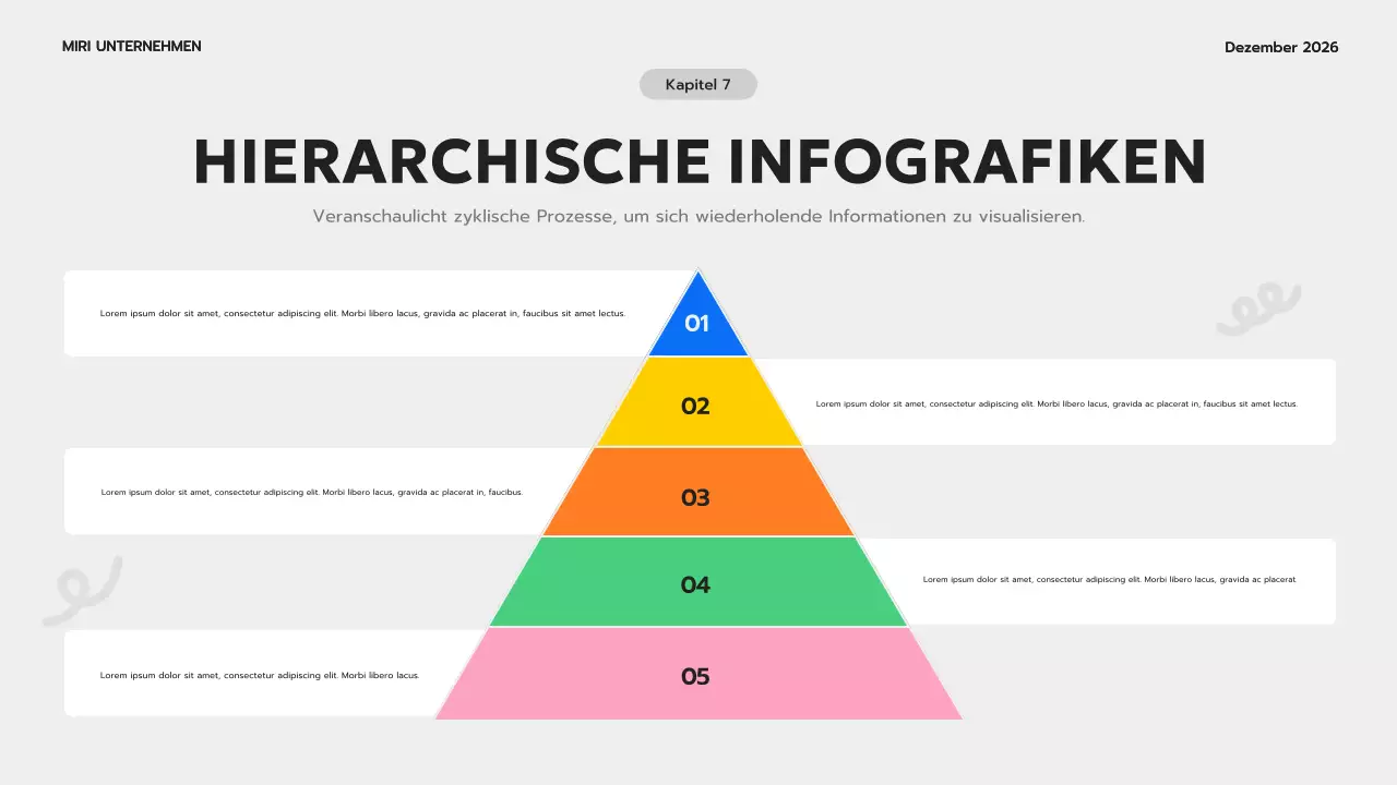 blaue moderne Infografik Leitfaden