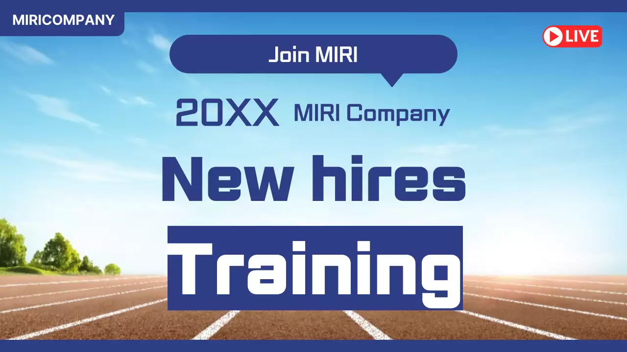 Pengumuman Pelatihan Modern Biru Gambar Mini YouTube