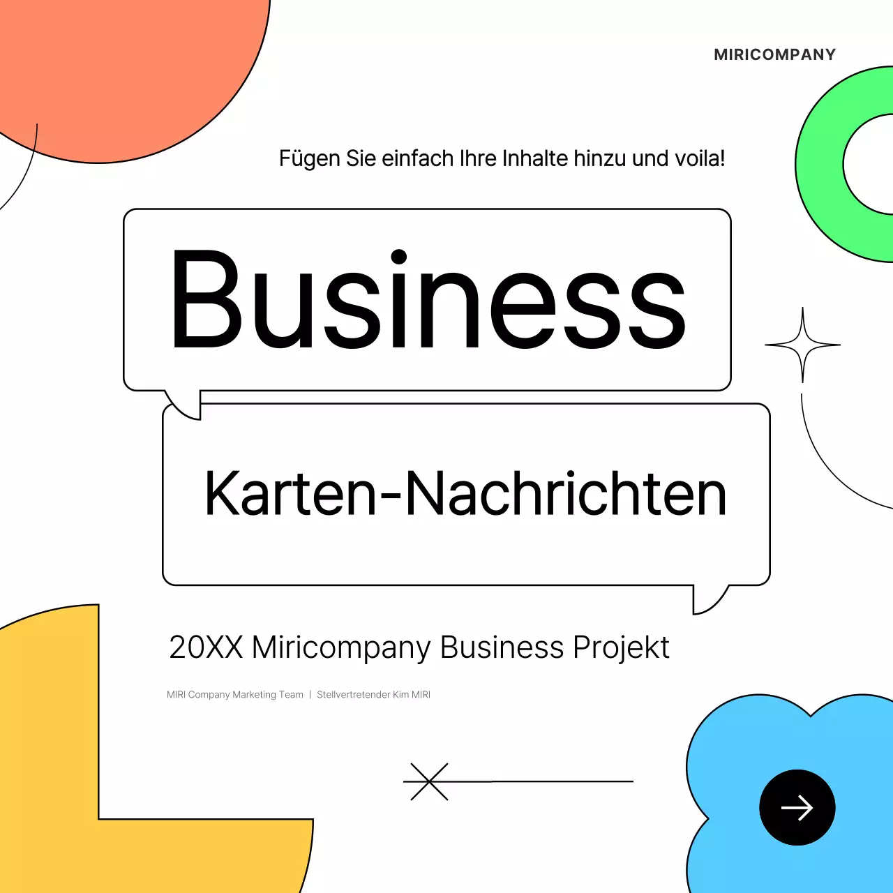 Fördern Sie Ihr Geschäftsmarketing in weiß und einfach