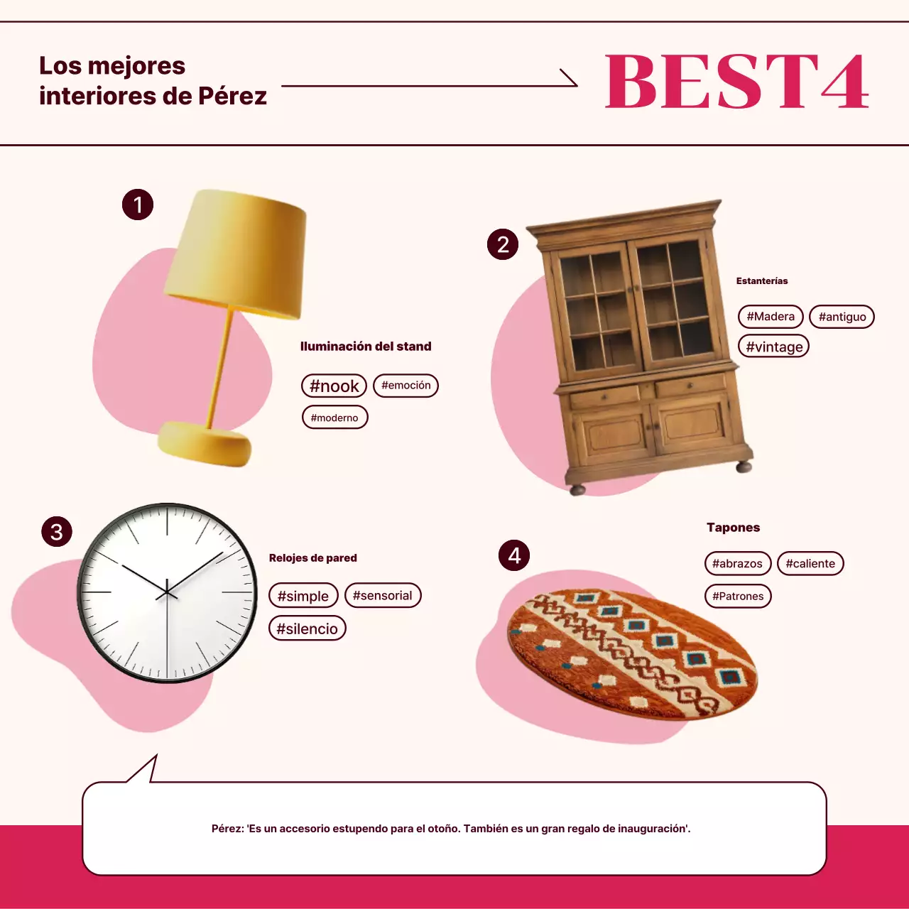 Guía de la moda moderna de otoño en rojo