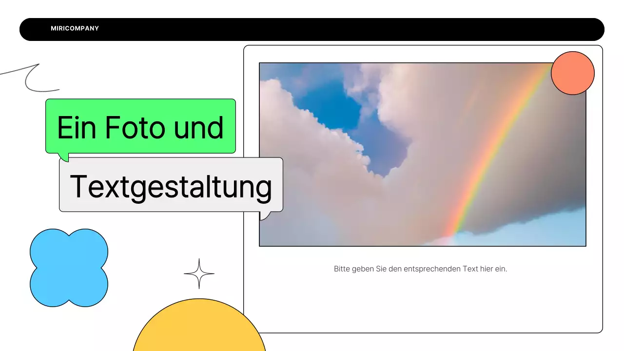 Ein einfacher Geschäftsplan in Weiß