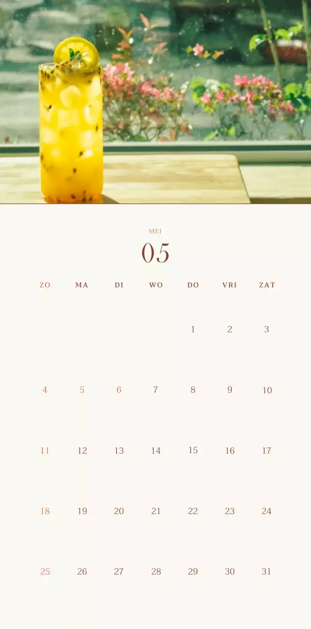 Promote Beige Vintage Café