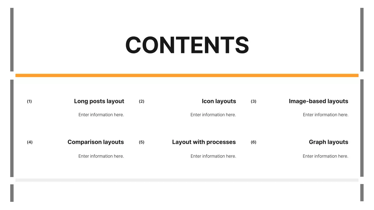 Apresentação de negócios moderna branca