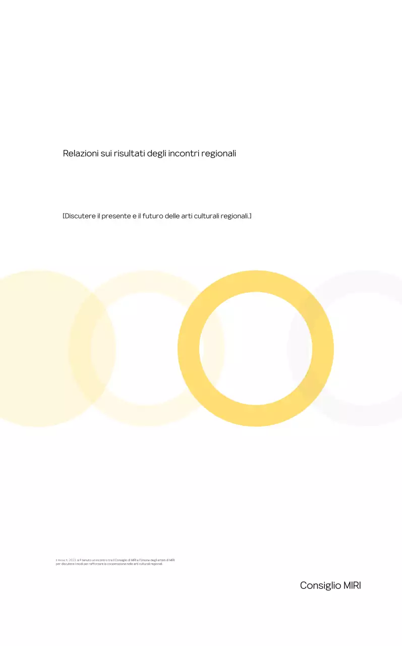 Annunci di conferenze con forme semplici