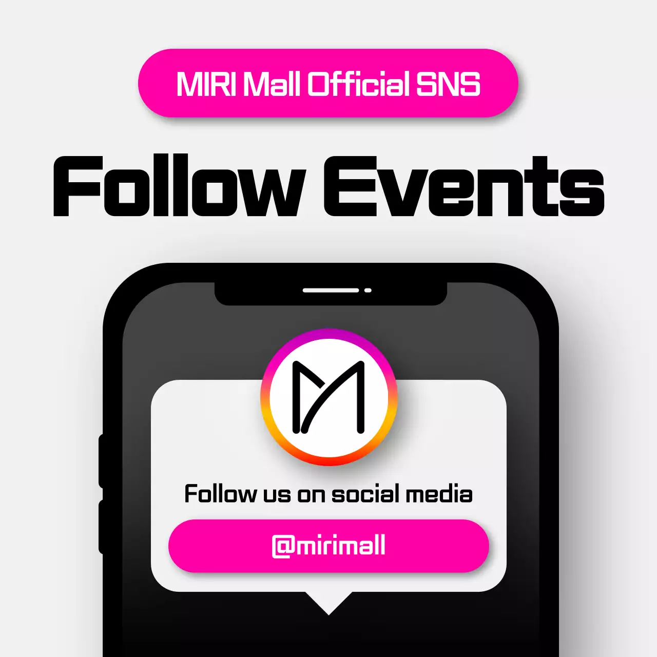 Pink Modern Promotion Social Media Post