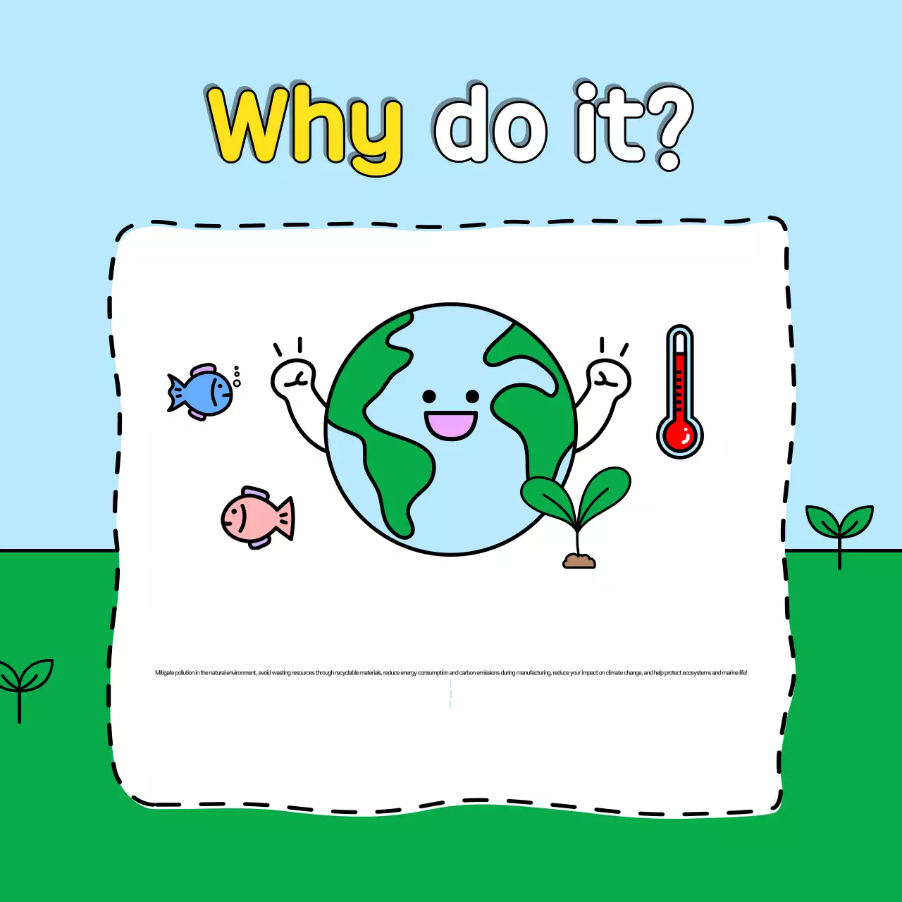 Guia Ecológico Minimal Verde Carrossel Instagram