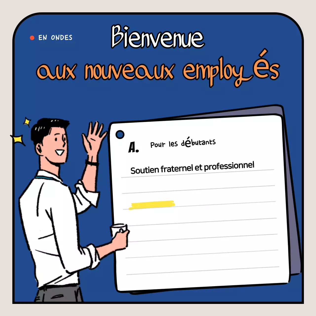 Publicité pour Orange Pop Cartoon