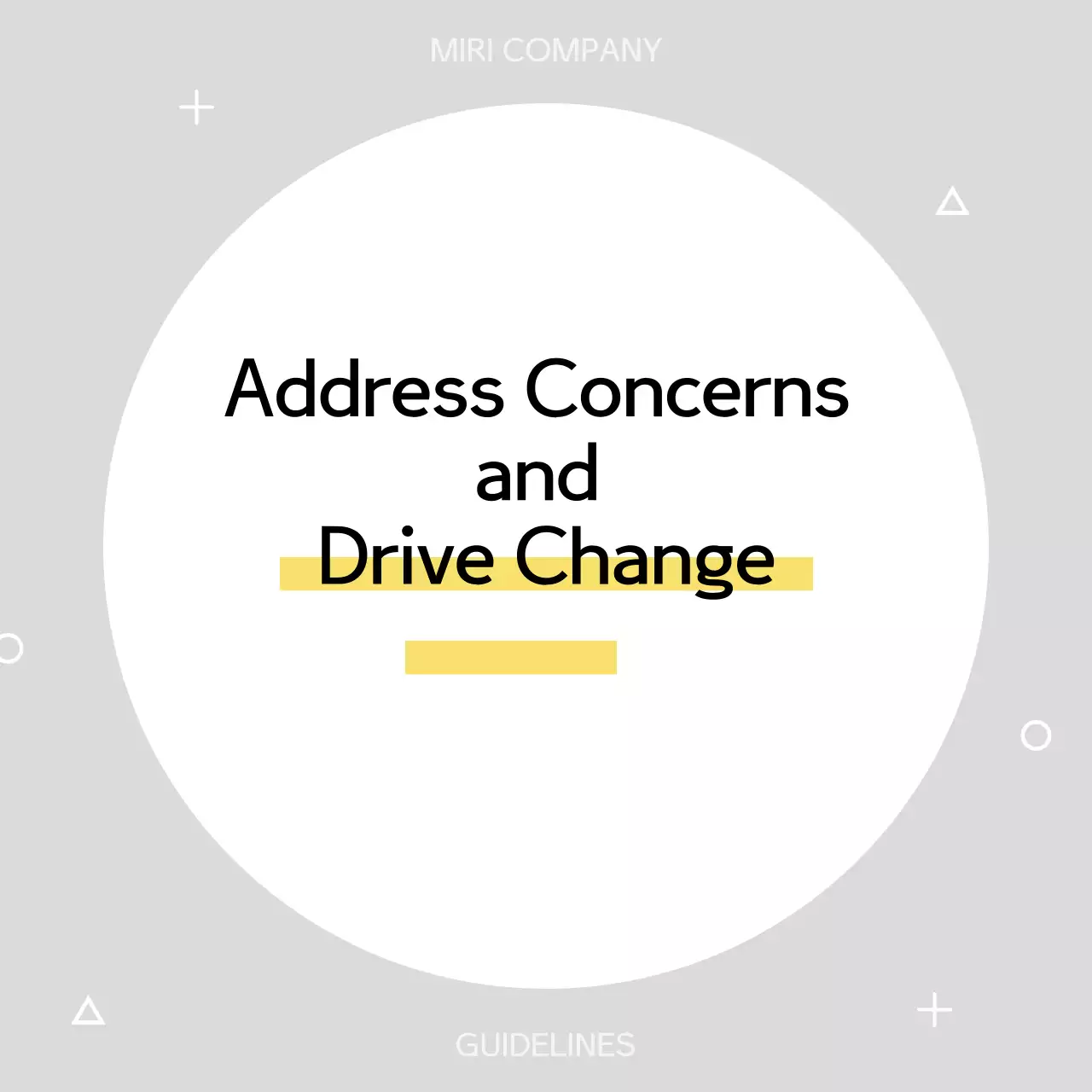 Yellow Minimal Workplace Guide Instagram Carousel