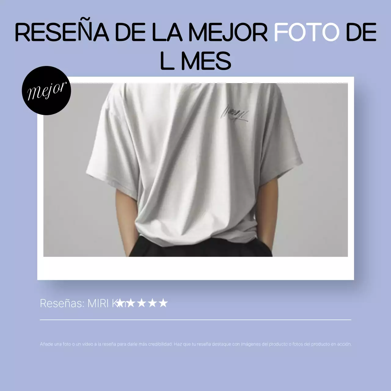 Promover Beige Plantilla de revisión simple