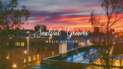 Orange Elegant Music Promotion YouTube Thumbnail