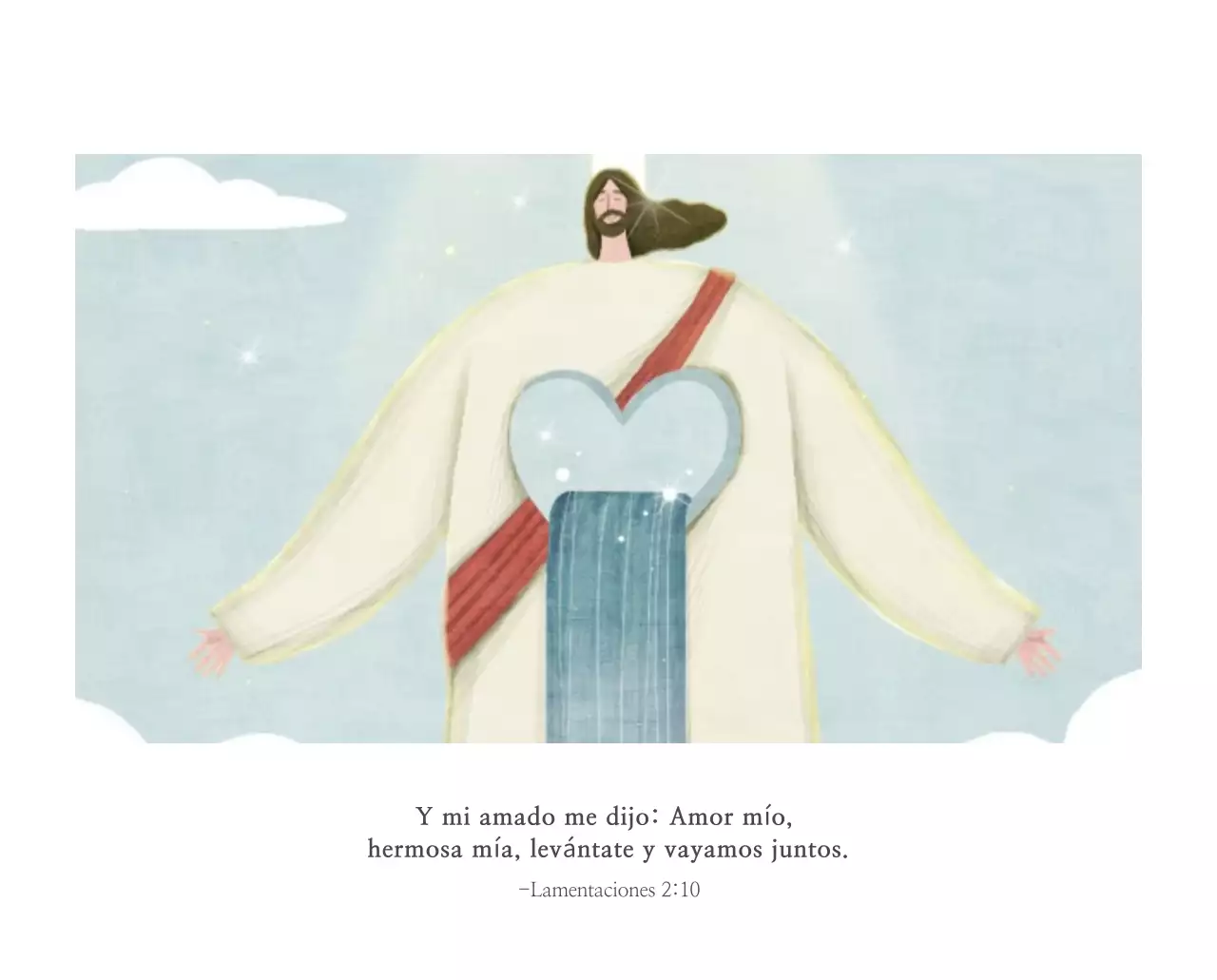 Pastel limpio ilustración iglesia