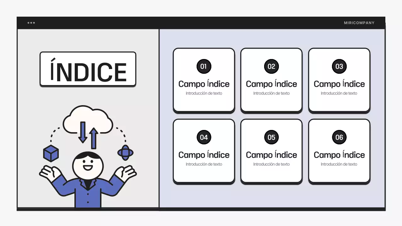 Alfabetización AI sencilla en azul y negro