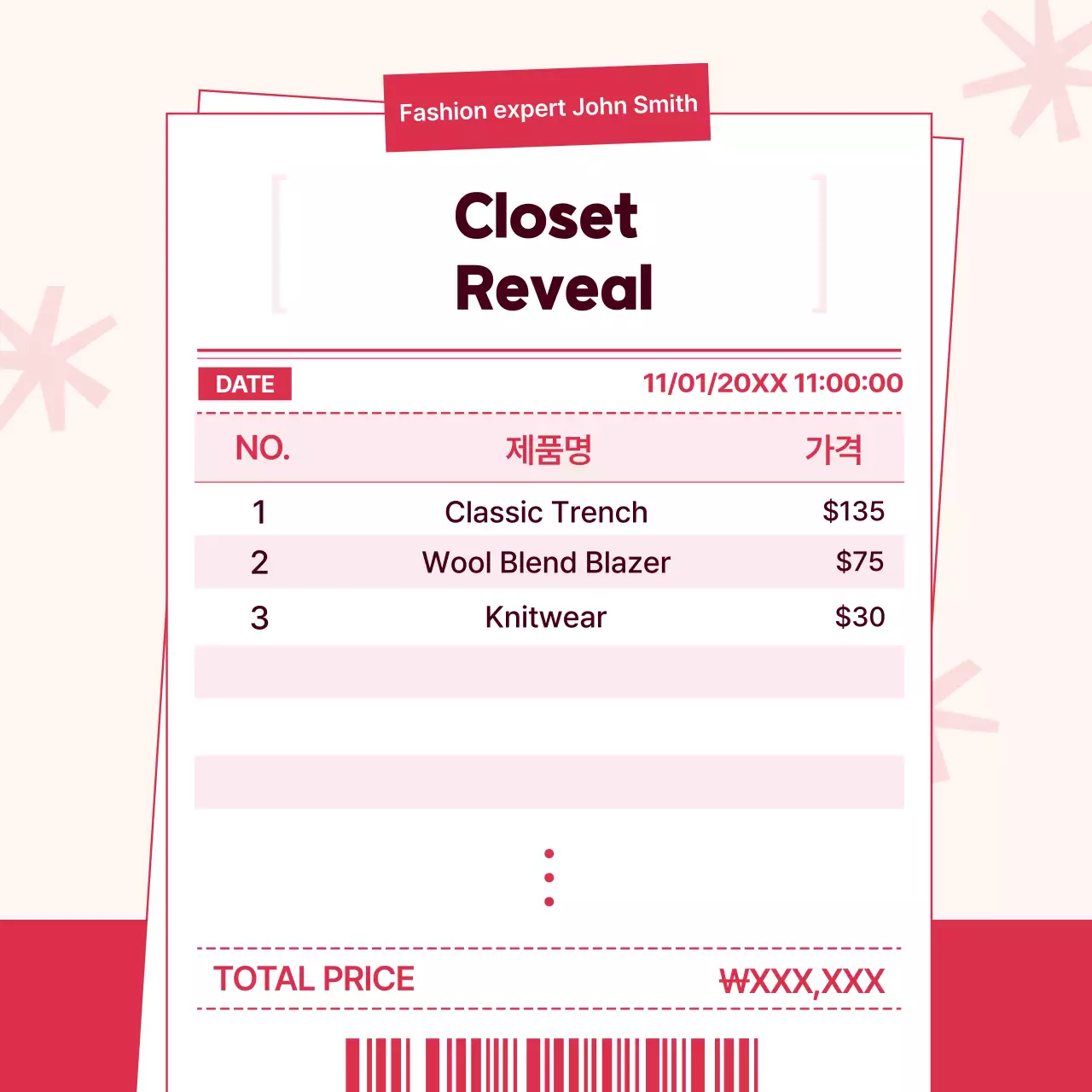 Red Trendy Fall Promotion Instagram Carousel