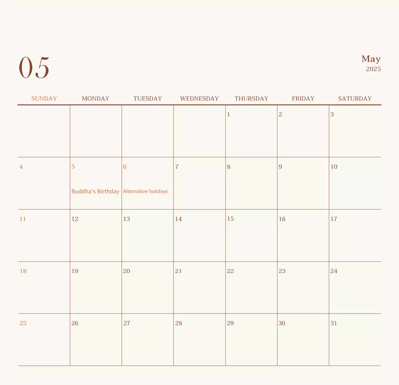 Promosikan Kafe Vintage Beige