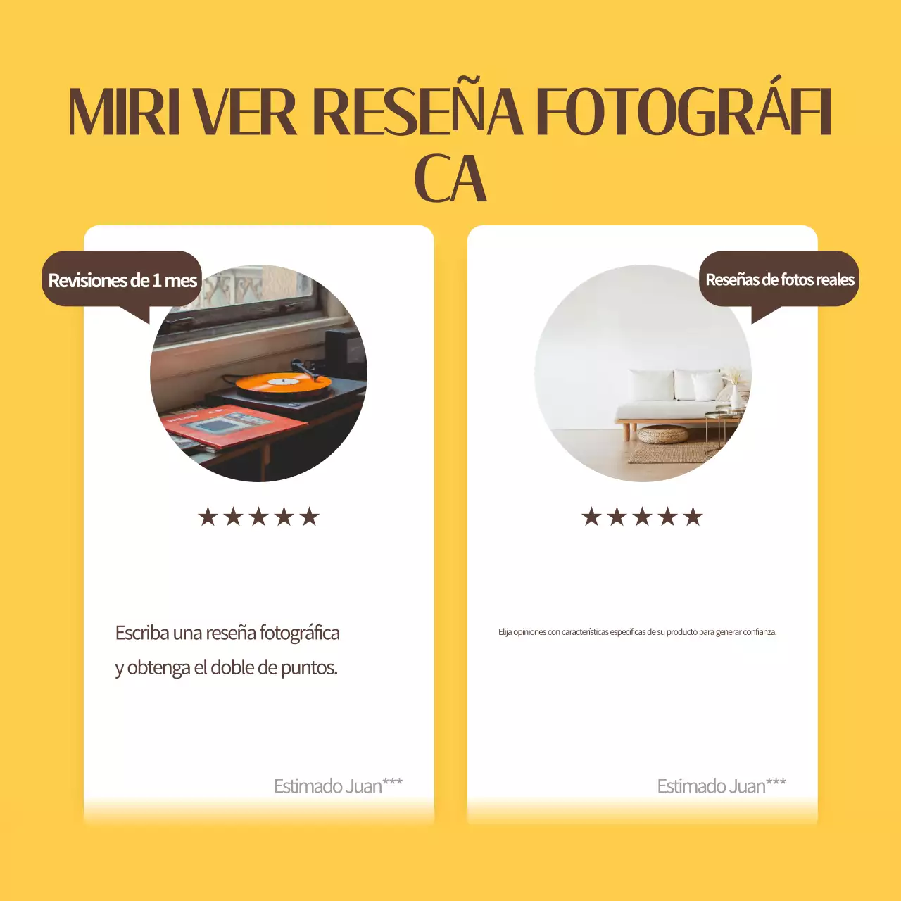 Una colección de plantillas sencillas de revisión en amarillo