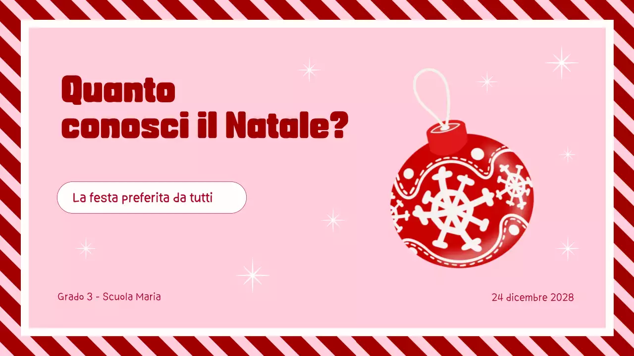 GIOCO TRIVIA NATALIZIO ILLUSTRATO DI TENDENZA PER BAMBINI