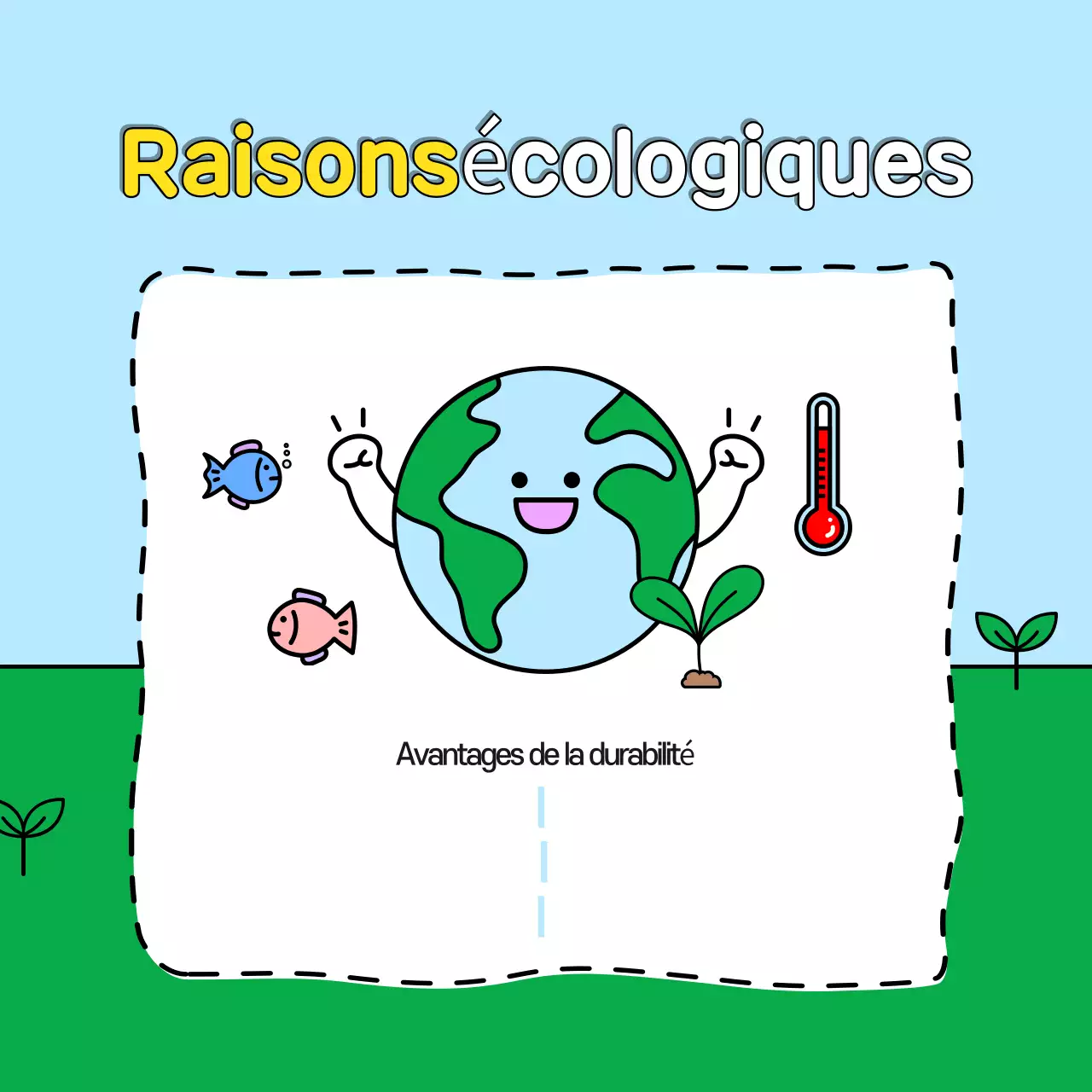 Promouvoir le défi vert et bleu clair pour la vie