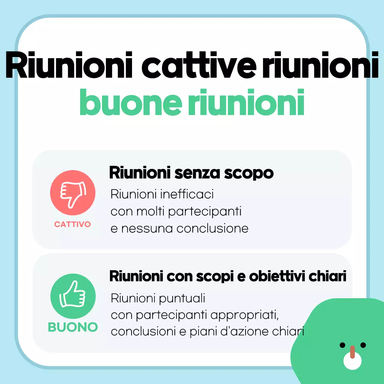 Guida alle riunioni di Mint Cozy