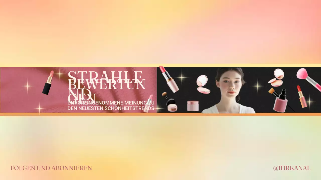 Pink Modern Beauty Promotion