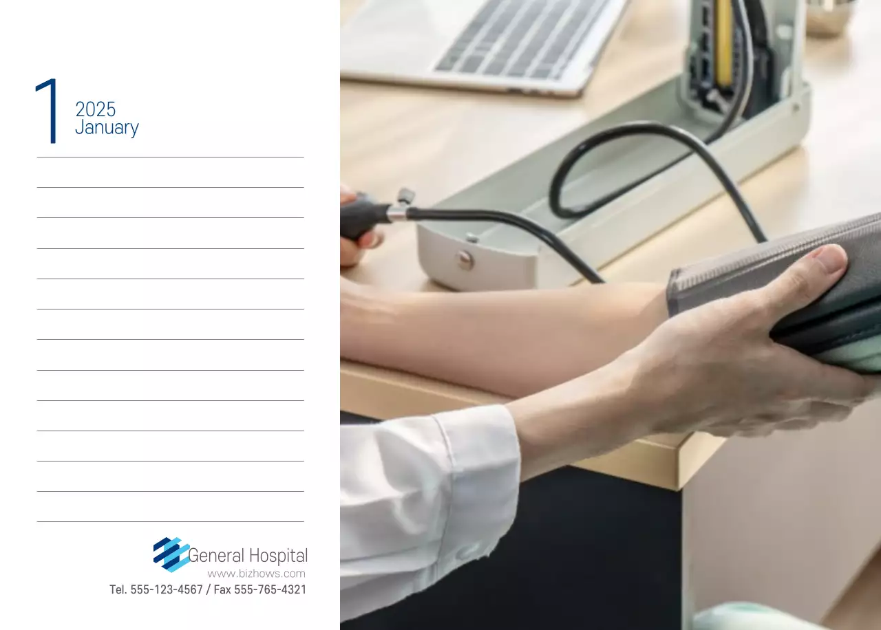 Kalender Promosi Rumah Sakit Sederhana Putih Angkatan Laut