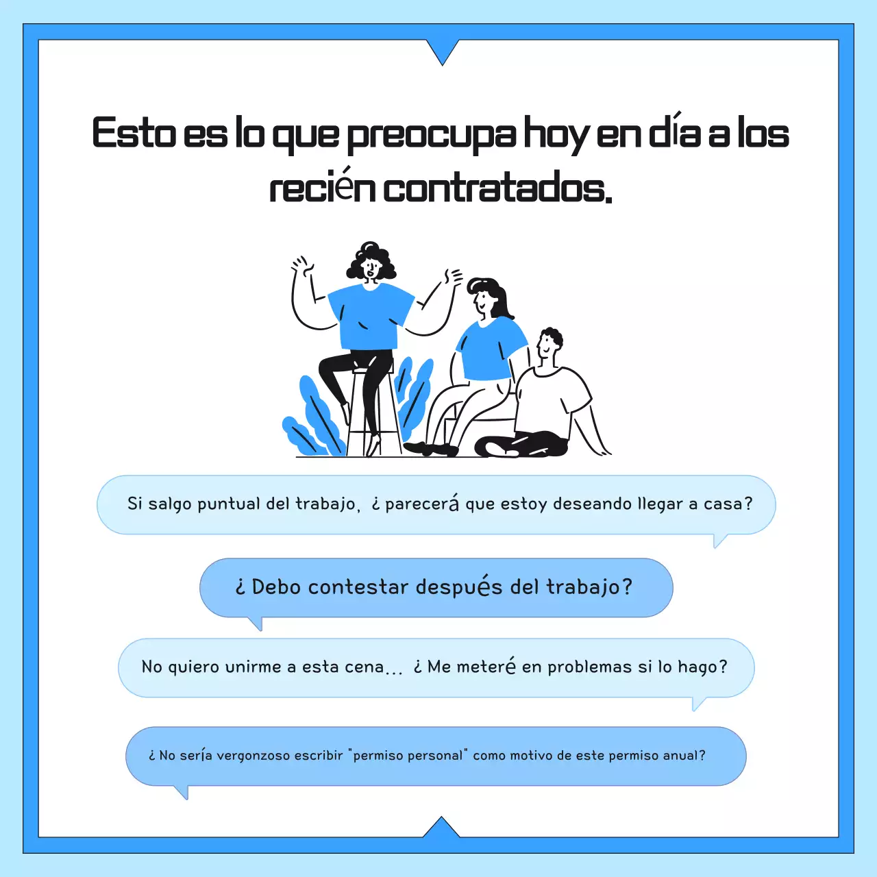 Guía de cultura laboral Blue Modern