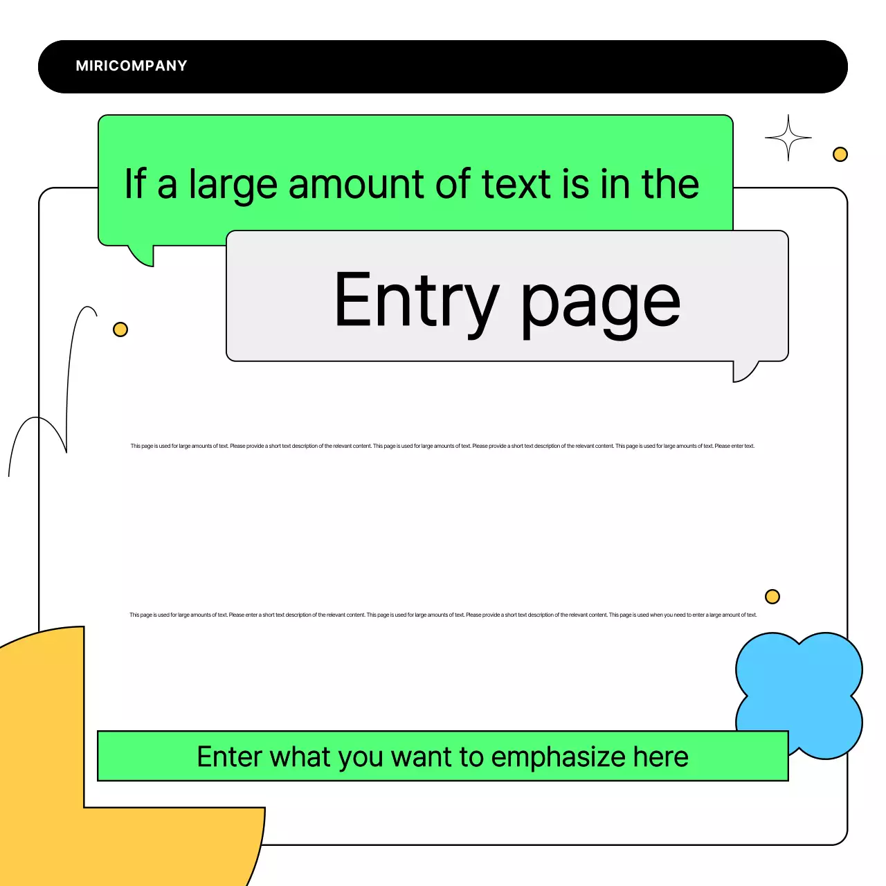 Bố cục danh thiếp hiện đại đầy màu sắc Instagram Carousel
