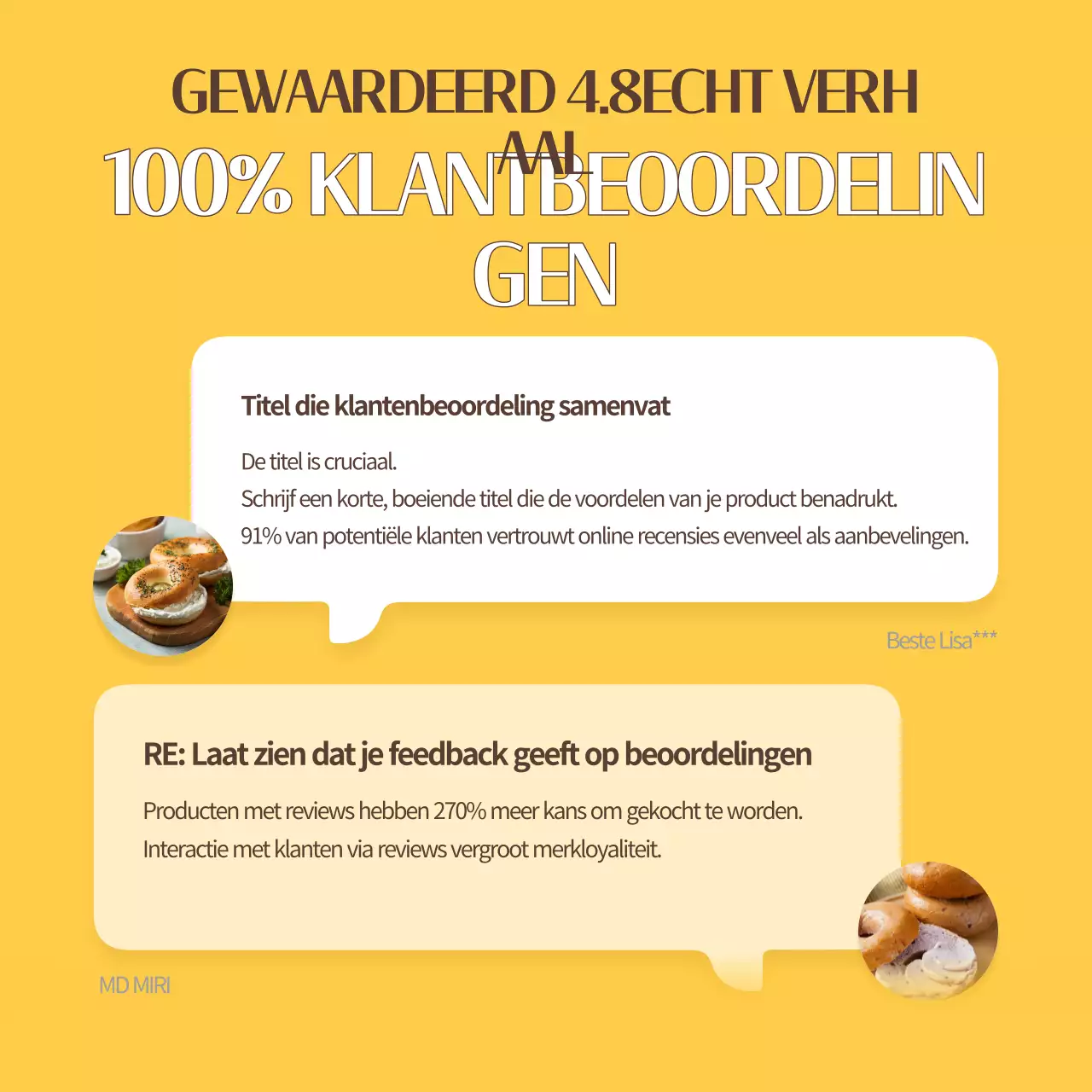 Een verzameling eenvoudige beoordelingssjablonen in geel