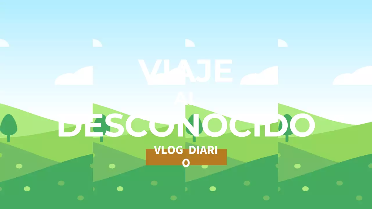 verde amarillo viajes vlog estilo moderno