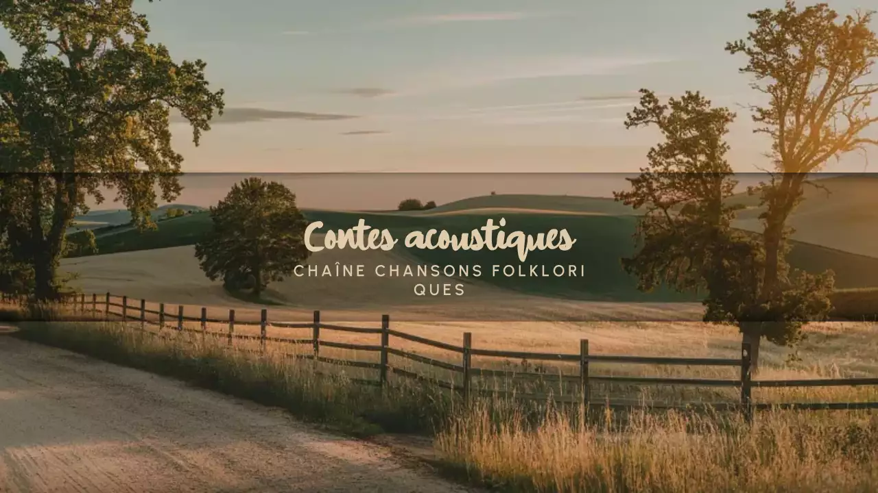 Playlist de musique acoustique verte