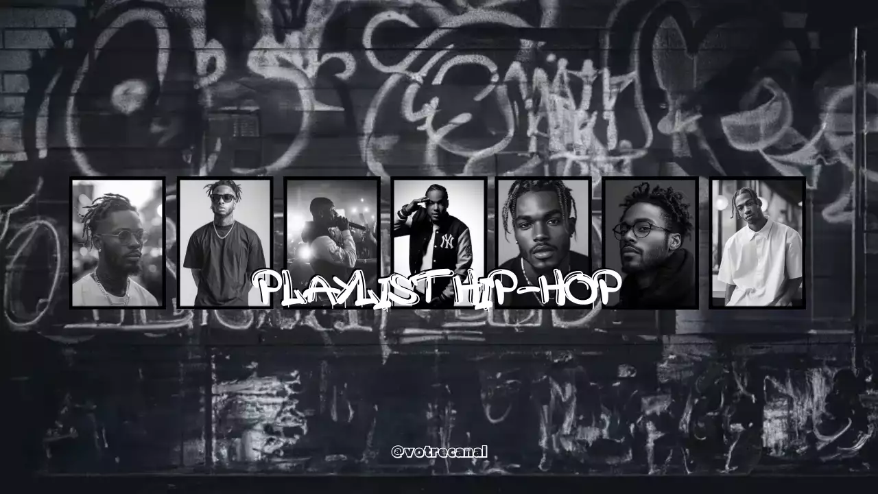 Black Graffiti Hip-Hop Playlist
