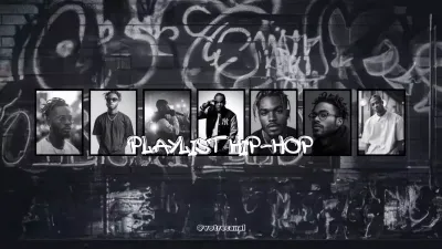 Black Graffiti Hip-Hop Playlist