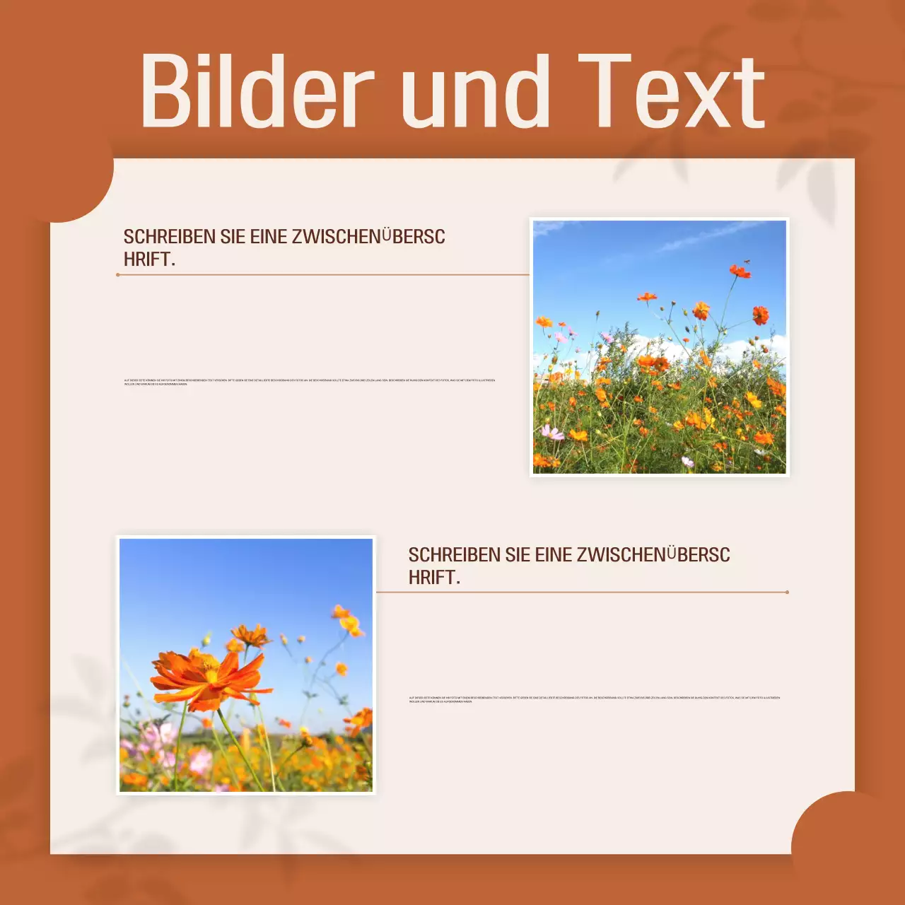 Orange Simple Design Dokumentation