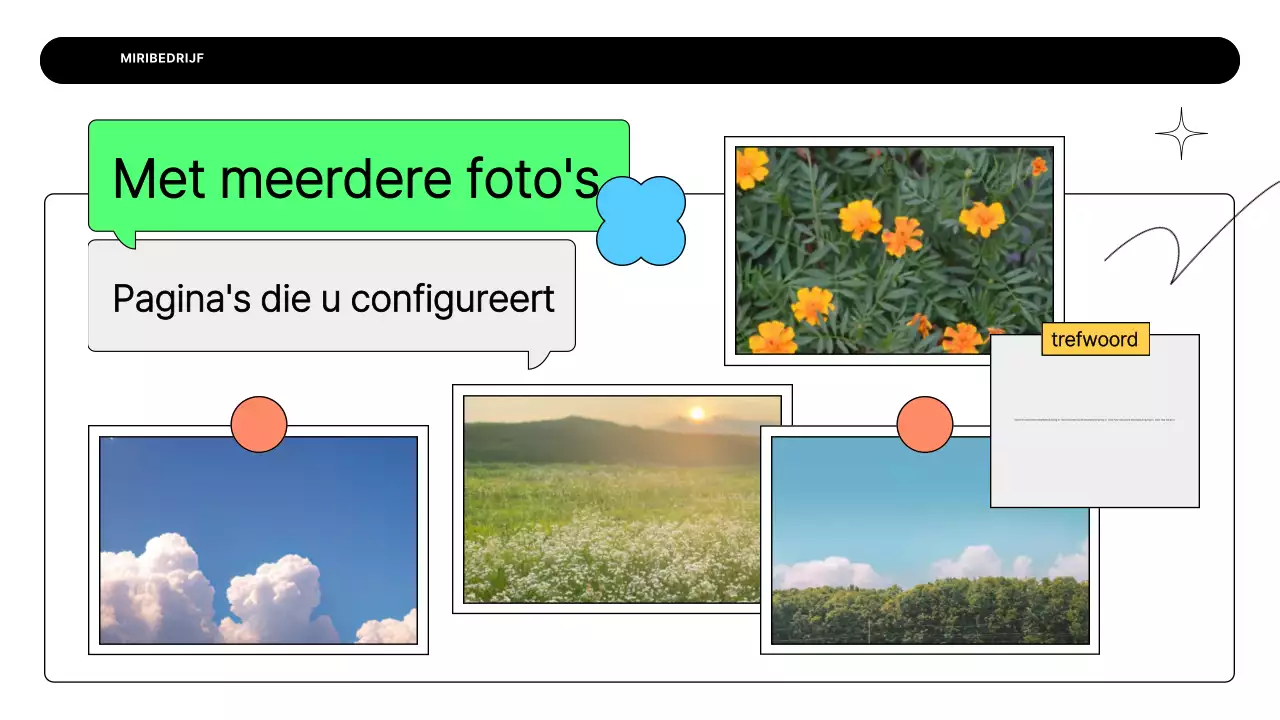 Een eenvoudig ondernemingsplan in het wit