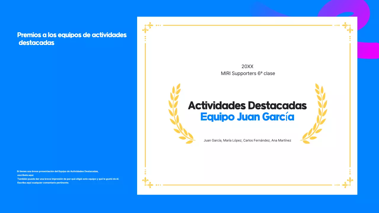 Análisis del informe Blue Simple Supporters